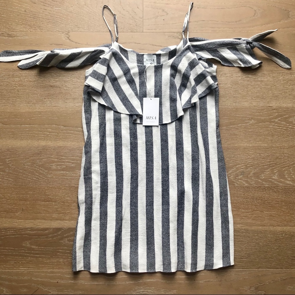 Misa Los Angelos stripe dress - Picture 4 of 6